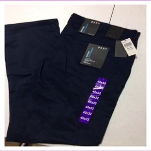 dkny men's brushed twill pant